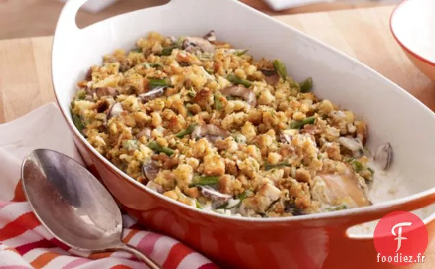 Casserole de Poulet et Haricots Verts à Préparer
