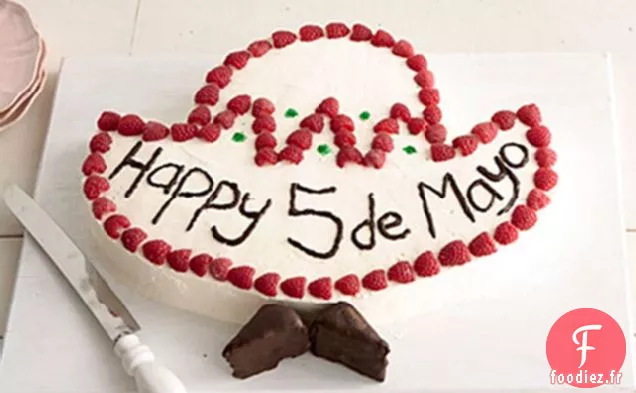 Gâteau Sombrero au Cinco de Mayo