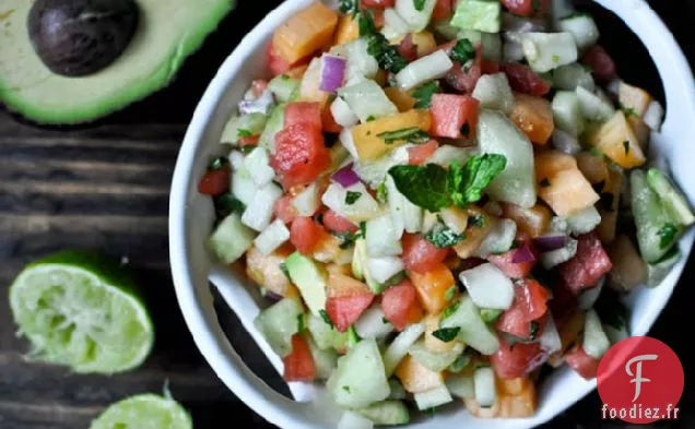 Salsa au Melon Mojito