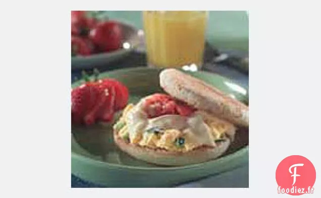 Sandwich au Petit déjeuner Pepperjack