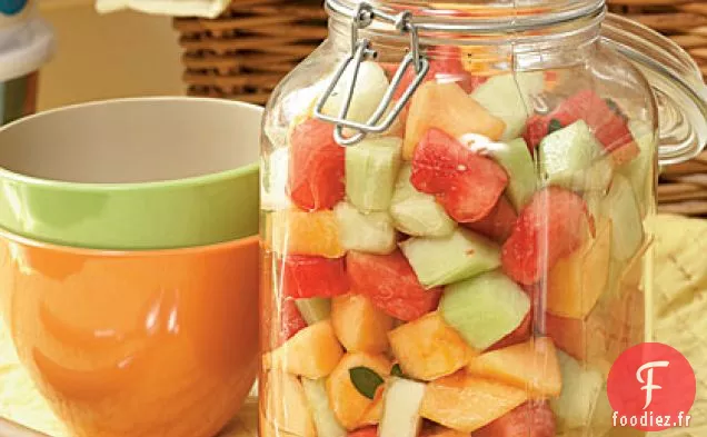 Compote de Melon Citron-Menthe
