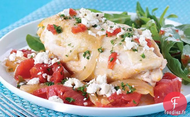 Poulet Feta à la Poêle Facile
