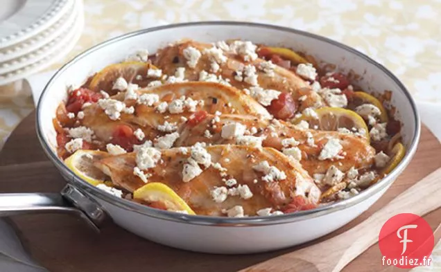 Poulet aux Tomates et Feta