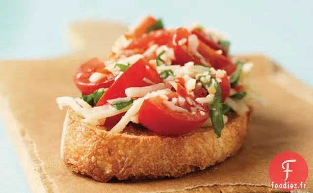 Bruschetta rapide pour deux