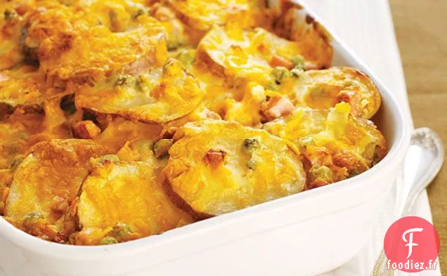 Pommes de Terre Festonnées Faciles au Fromage