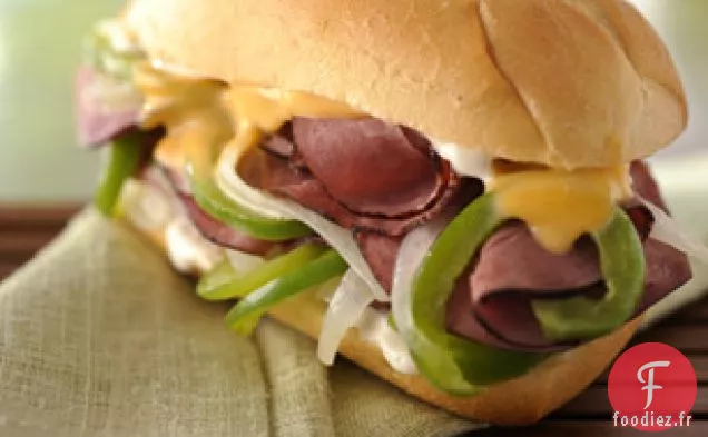 Sandwich au Cheesesteak Copieux