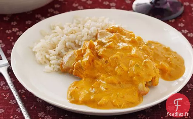 Curry de Poulet à la Mijoteuse