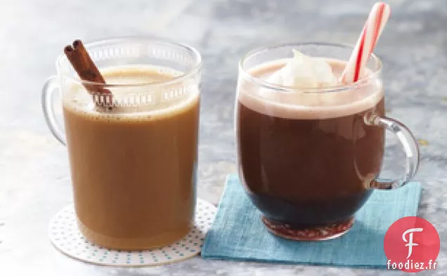 Chocolat Chaud à la Menthe Poivrée