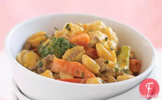 Poêlon de Bœuf, Légumes et Coquillages