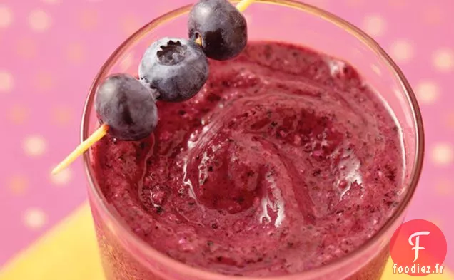 Smoothie aux Baies et à l'Avoine