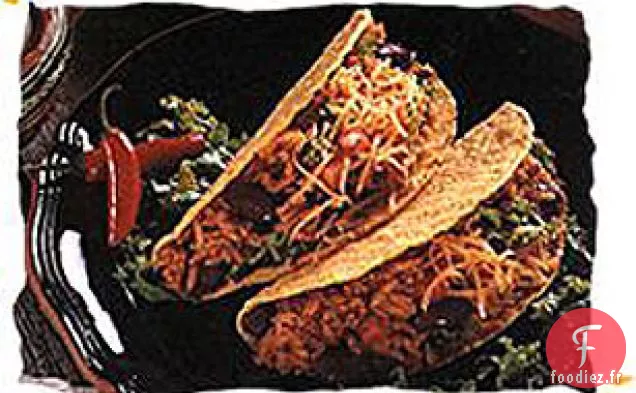 Tacos Faciles au Poulet et au Riz
