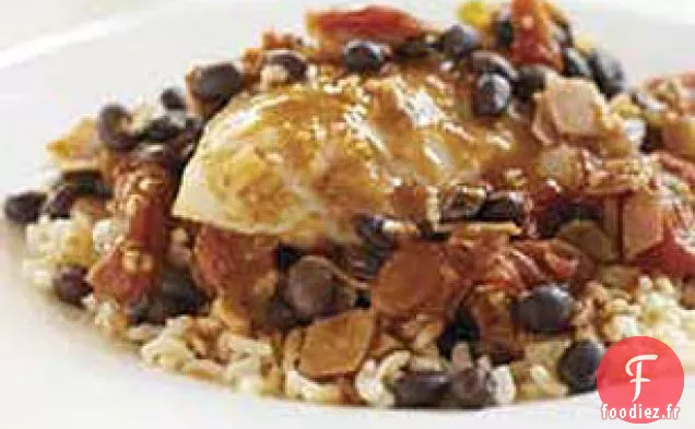 Poulet du Sud-Ouest aux Haricots Noirs et Riz