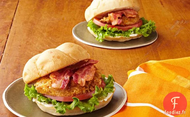 Sandwichs Club au Poulet Croustillant