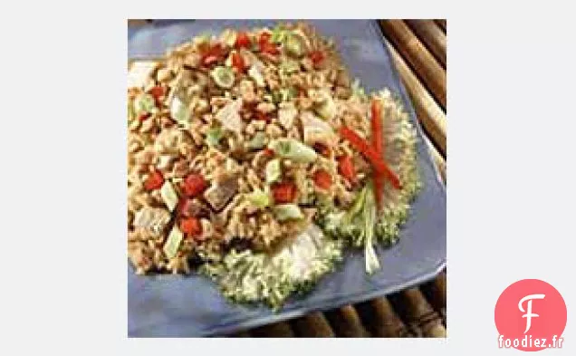 Salade de Poulet Asiatique et Riz