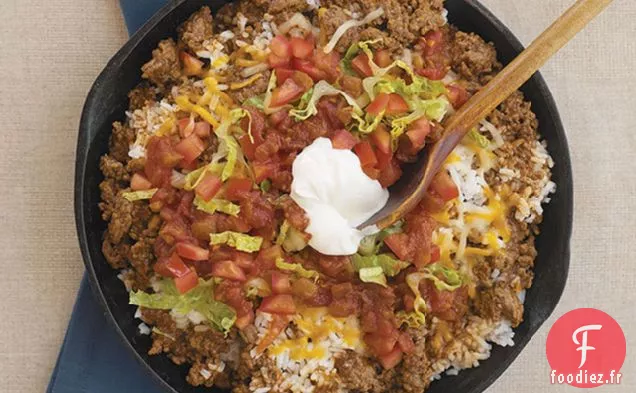 Taco De 15 Minutes Dans Une Casserole