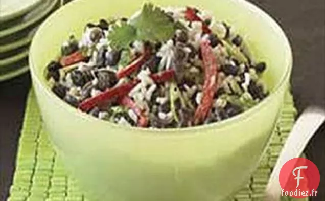 Salade de Haricots Noirs et Riz