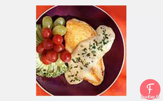 Poulet Crémeux aux Champignons