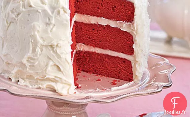 Gâteau de Couche de Velours Rouge