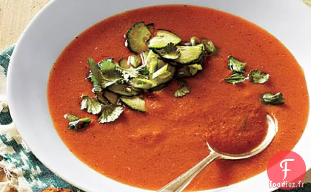 Gaspacho de Légumes Grillés