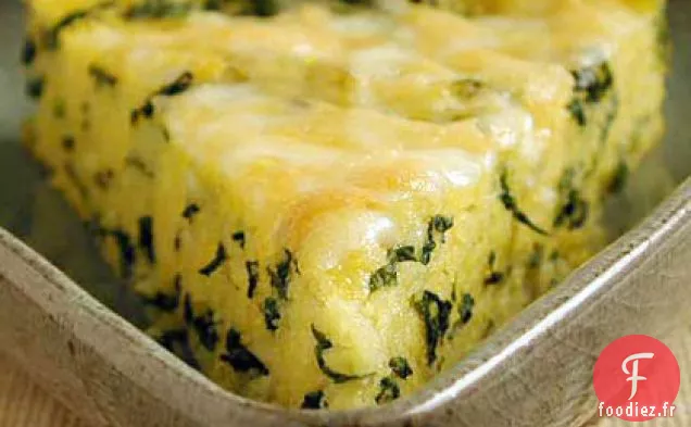 Polenta à la Fontina et aux Épinards