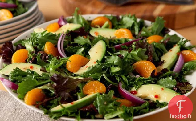 Salade Mixte Orange-Avocat