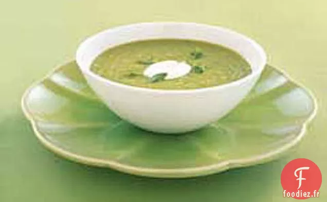 Soupe aux Pois de Printemps