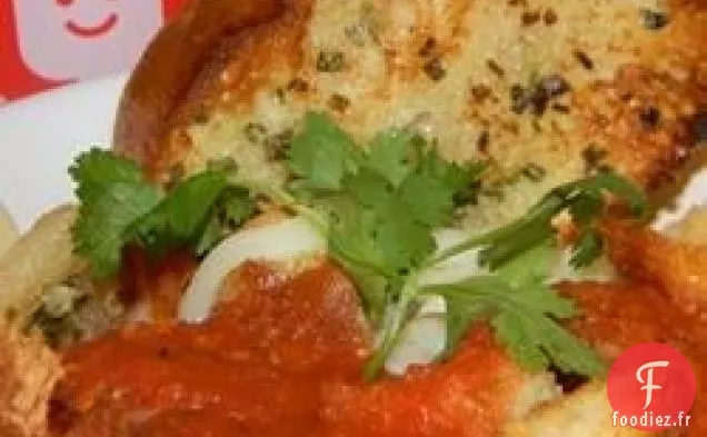 Soupe Aux Tomates Et Poivrons Rouges