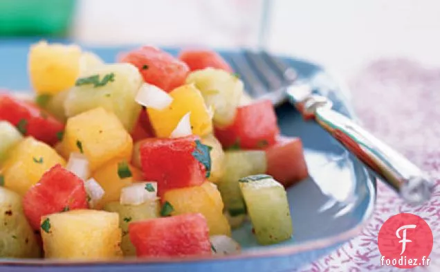 Salade Picante aux Trois Melons
