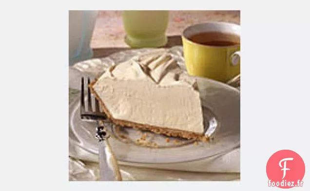 Tarte au Yogourt à l'Orange Congelée