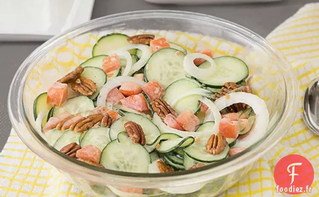Salade de Concombre Crémeuse