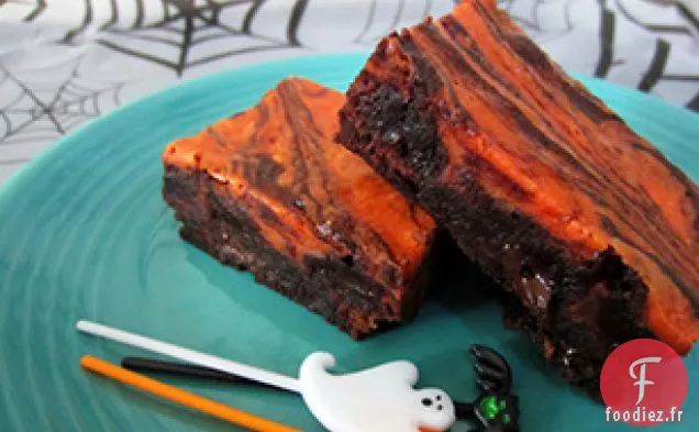 Brownies au Fromage Halloween Scream