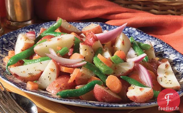 Salade de Pommes De Terre aux Légumes Toscans