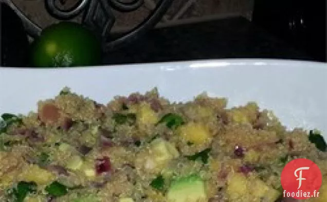 Quinoa à la Coriandre Et au Citron Vert