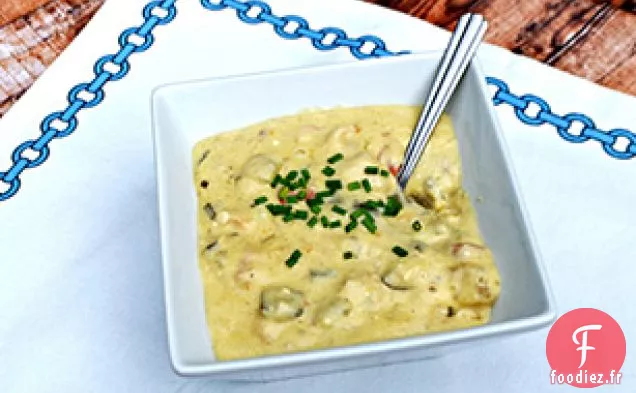 Ragoût Crémeux de Poulet et de Pommes de Terre à la Mijoteuse