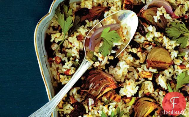 Pilau aux Canneberges et Pacanes