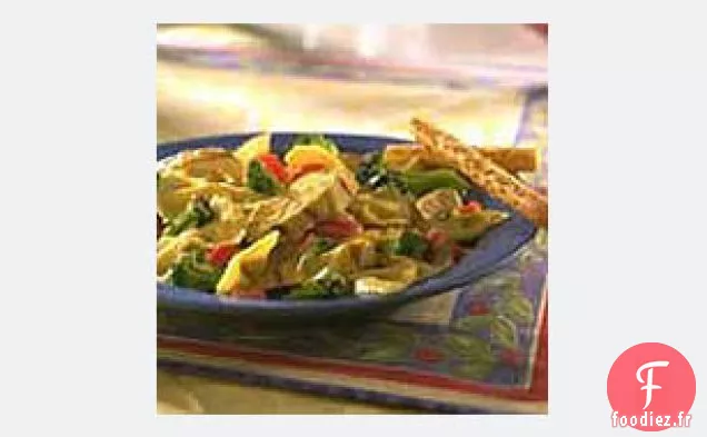 Poulet Grillé au Citron et Salade de Pâtes