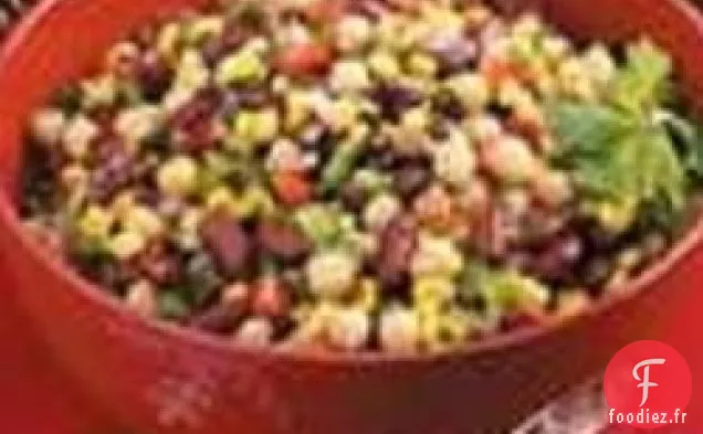 Salade de Maïs Impertinente de Chae avec Vinaigrette aux Agrumes