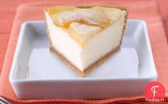 Cheesecake aux Pommes et à la cannelle en 3 ÉTAPES DE PHILADELPHIE