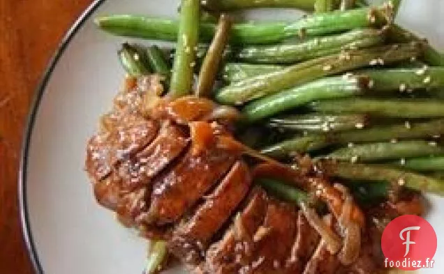 Haricots Verts aux Graines de Sésame