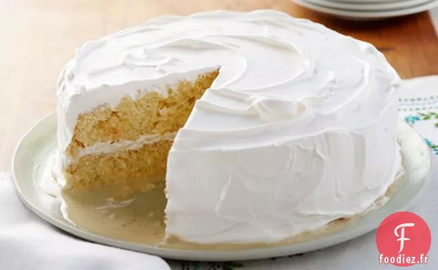Gâteau en Couches de Tres Leches au Citron