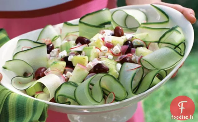 Salade de Concombre Croquante et Facile