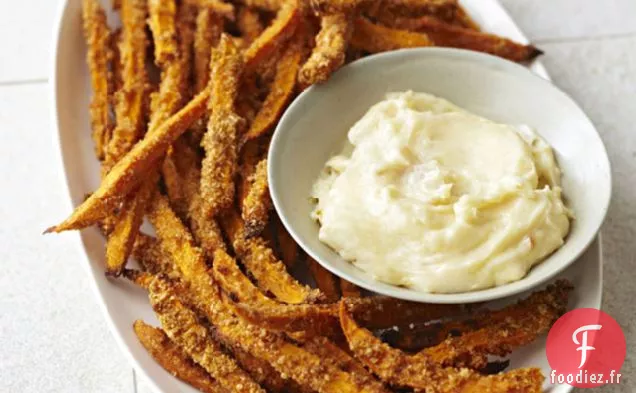 Frites Croquantes de Patates Douces