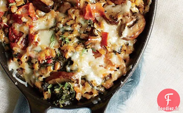 Casserole de Champignons et Bacon