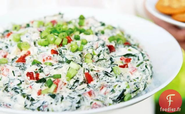 Trempette aux Épinards et au Fromage