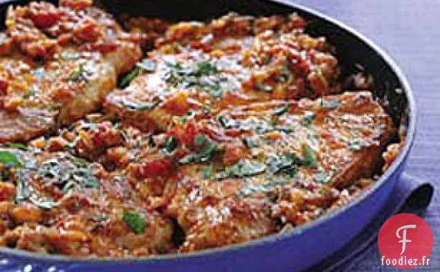 Côtelettes de Porc Mexicana