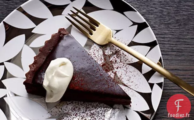 Tarte au Chocolat Douce-Amère