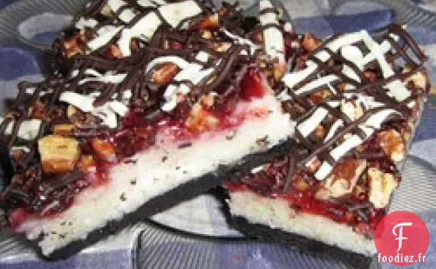 Barres de Couche de Noix De Coco Framboise