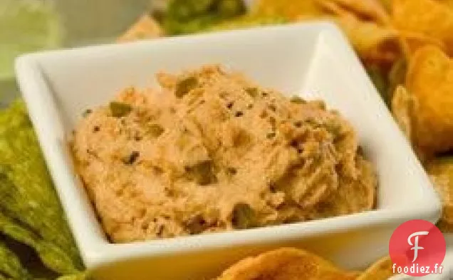 Houmous Épicé aux Trois Poivrons