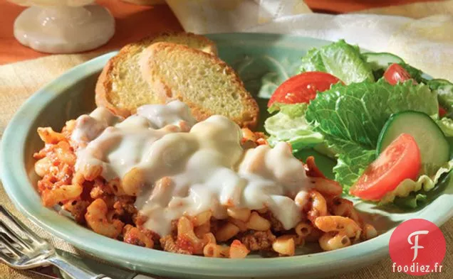 Cuisson des Pâtes à la Mozzarella