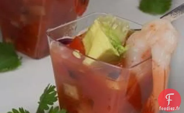 Cocktail Frais de Crevettes Mexicaines